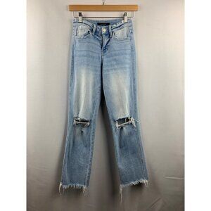 Women's Flying Monkey Blue Ripped Jeans Size 24